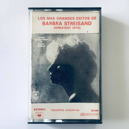 Barbra Streisand Greatest Hits Cassette Nuevo