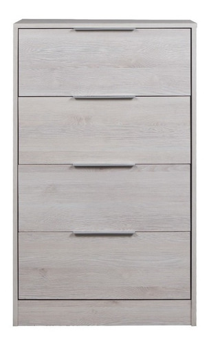 R2m Murano Cajonera Chifonier Comoda De 4 Cajones Melamina Touch 15mm Color Pino Aland