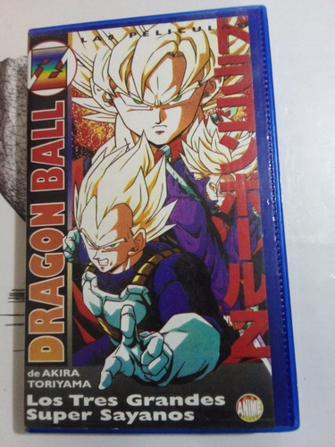 Dragon Ball Z. Los Tres Grandes - Vhs - Manga Films - U