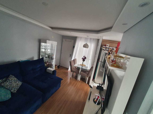 Imagem 2 de 10 de Apartamento Mobiliado 2 Dormitorios 44m² Nova Petrópolis Sbc