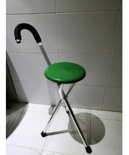 Baston Asiento Unisex Plegable Portatil Importadas Aluminio