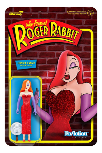 Figura De Acción Super7 Que Engañó A Roger Rabbit Jessica Ra