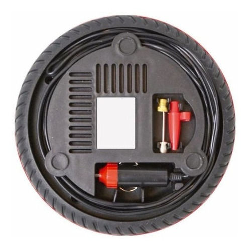 Imagen 4 de 9 de Compresor Portatil 12v Aire Rueda Autos Moto 4x4 Cuatriciclo