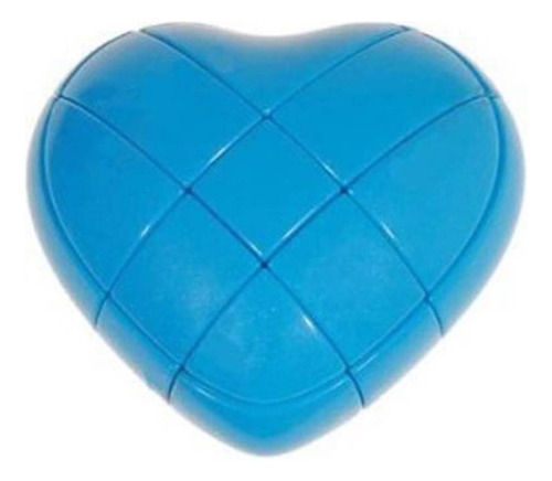 Cubo De Corazon 3x3 Celeste Corazon Cube (Usado)