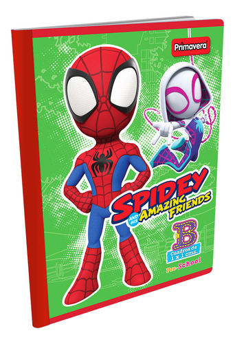 Cuaderno Cosido Pre-school B Spidey Con Spider Gewn