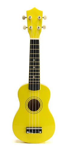 Imagen 2 de 10 de Ukelele De Madera Soprano Con Funda Manual Y Lecciones