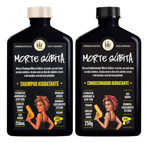 Lola Morte Subita Kit Shampoo + Acondicionador Hidratante