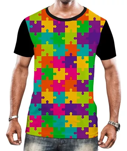 Camiseta Quebra-cabeça da xadrez por Morphy