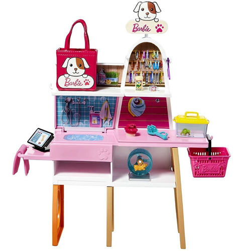Muñeca Barbie Tienda De Mascotas