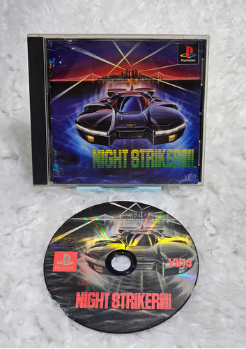 Playstation 1 Jogo - Night Striker (jap)