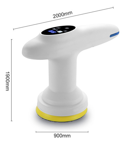 Imagem 2 de 9 de Politriz Para Carro Cordless Portatil Electrica 80w