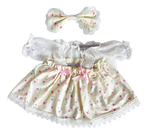 Traje De Vestir Para Muñecas Con Tocado, Accesorio De