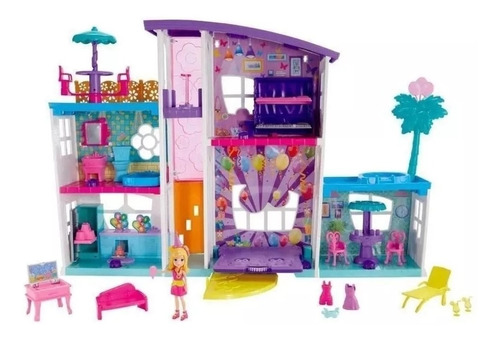 Polly Pocket Mega Casa De Sorpresas Mattel Nueva.