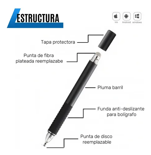 Lapiz Optico Touch Universal Stylus Para Celular Y Tablet