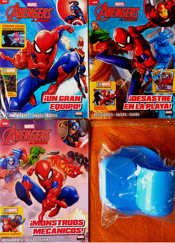 Avengers Heroes Spiderman Lote Oferta + Set De Merienda