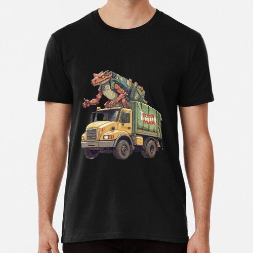 Remera Garbage Truck Cartoon Series  Vibrant Illustrations 