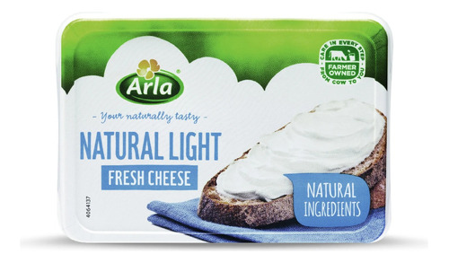 Queso Crema Natural Light Arla 150g Origen Dinamarca Nuevo!