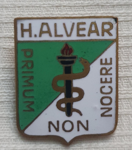 Pins/distintivo-hospital Alvear-esmaltado Con Broche