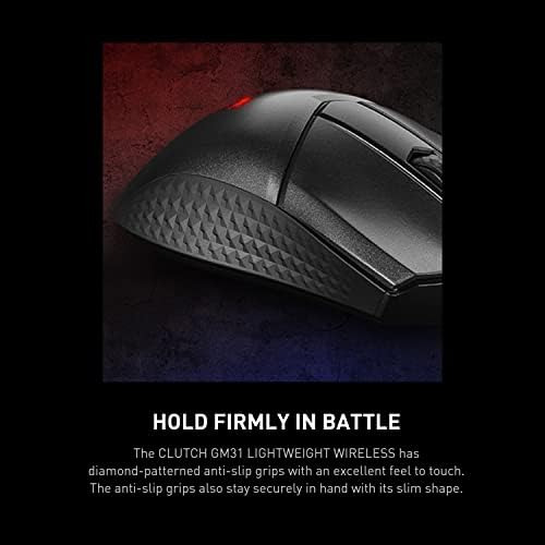 Ratón Ergonómico Inalámbrico Ligero Para Juegos Msi Clutch G