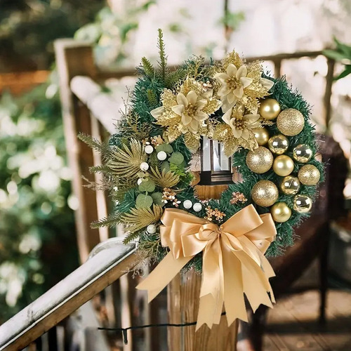 I Ornament Wreath, Decoración Navideña, 30 Cm