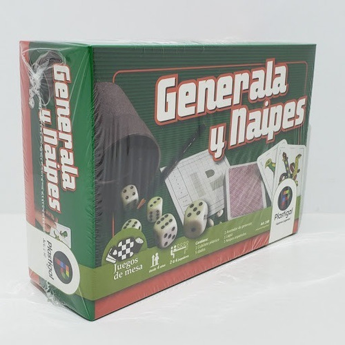 Generala Y Naipes Juego 2 En 1 Plastigal 148