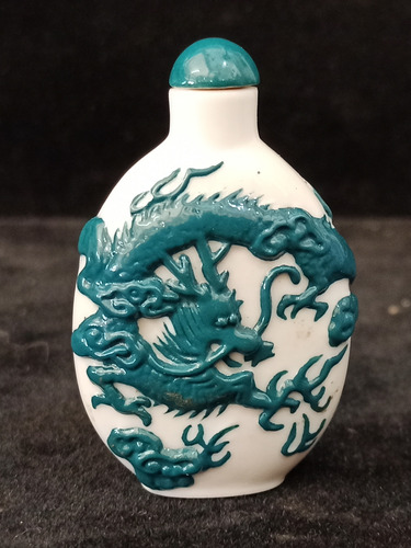 Antiguo Perfumero De Porcelana Chino 