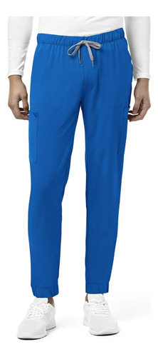 Pantalón Clínico Hombre Tens Azul Rey 5034 Wonderwink Renew