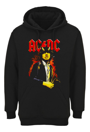 Poleron Acdc Angus Young Highway To Hell Rock Abominatron