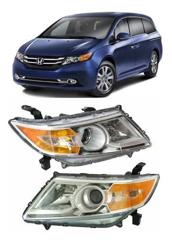 Par Faros Honda Odyssey 2011 2012 2013