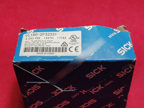 Enfermo Vl180-2f32331 Sensor Fotoeléctrico Lichtschranke Nue