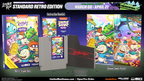 Rugrats: Adventures In Gameland - Edición Física Para Nes