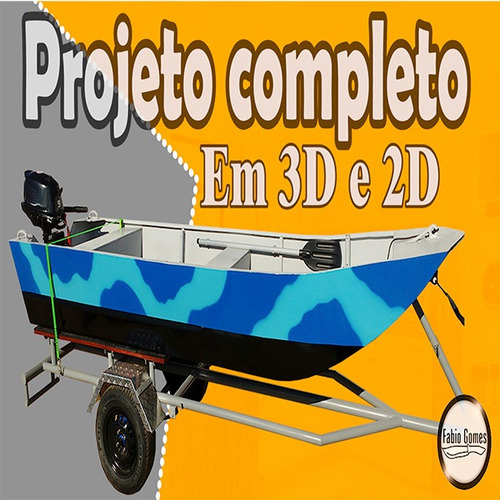 Projeto Barco De Madeira E Resina Epóxi Frete Grátis Email