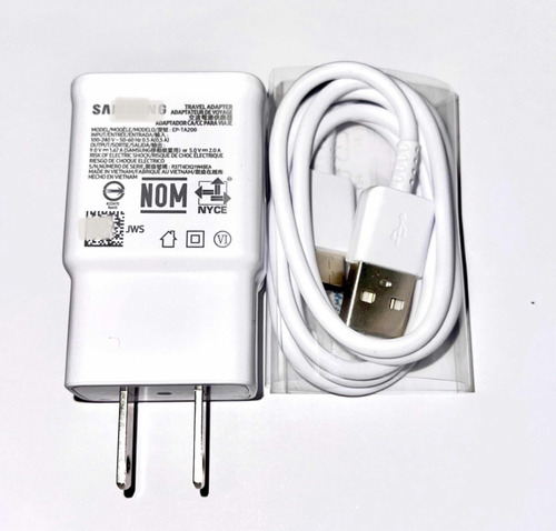 Turbo Cargador Para Teléfono Samsung 18w Con Cable Tipo C