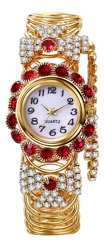 Jewelrywe Relojes Para Mujer Reloj De Pulsera De Cuarzo Iced