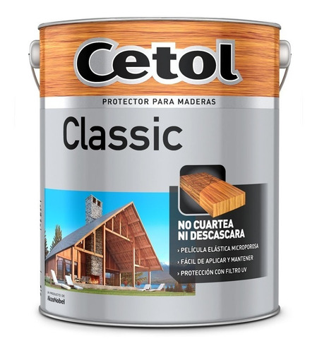 Cetol Classic Brillante Impregnante Madera 1lt Colores Migue