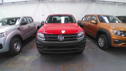 Volkswagen Amarok Trendline 4x2 Rojo Retiro Inmediato! Stock