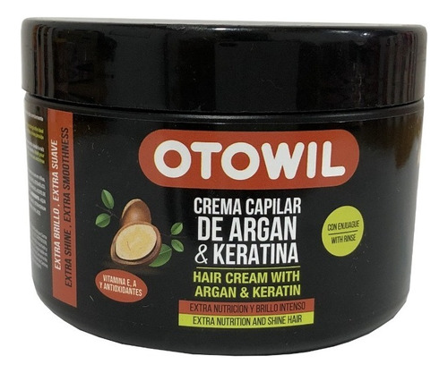 Otowil Crema Argan Keratina Pote X250 