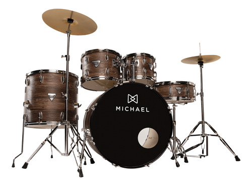 Bateria Michael Trinity Dmt322 Mdk Bumbo 22 Matte Oaky