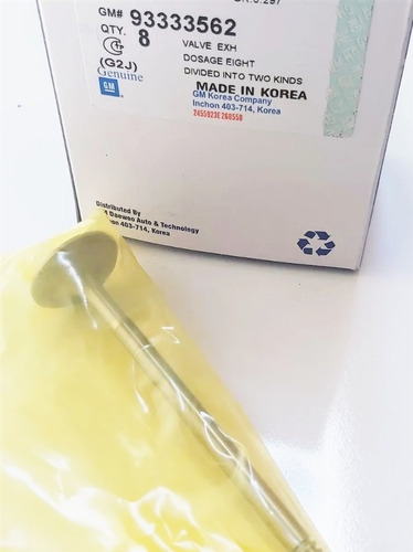 Valvula De Escape Optra Desing Advance Original Gm