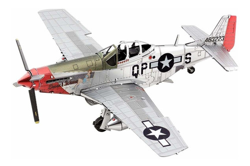 Fascinations Metal Earth P-51d Mustang Sweet Arlene 3d