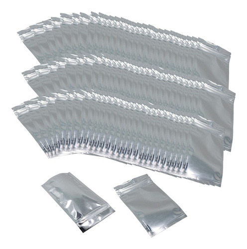 100 Bolsas De Almacenamiento Con Cremallera Mylar Bag 2024