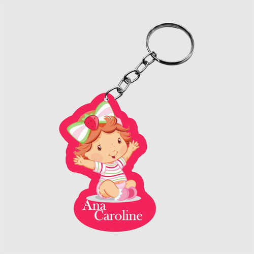 Kit 20un Chaveiro Personalizado Moranguinho Em Mdf A8