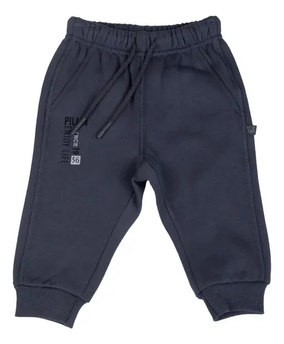 Pantalón Buzo Bebe Gris Pillin ( Pvb514-25mar )