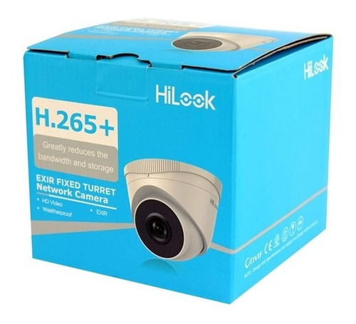 Camara Tipo Domo Ip 4mp Poe 30m Ir Hilook / Ipc-t240h 2.8mm