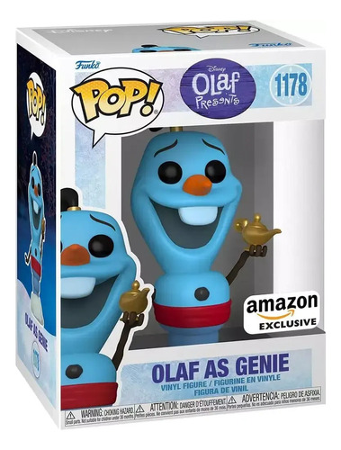 Funko Pop / Disney Olaf Pesents / Olaf As Genie # 1178