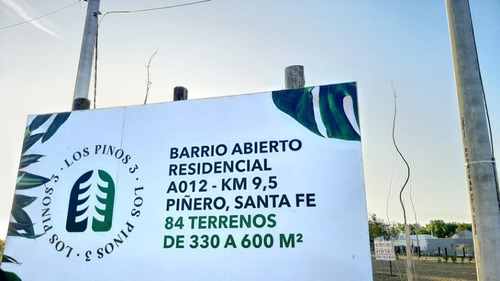 Terrenos Barrio Abierto Los Pinos 3 Loteo En Venta Escritura Inmediata