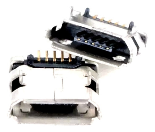 Imagem 1 de 2 de Jack Conector Carga Power Tablet Micro Usb V8 - Kit Com 30un