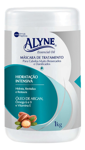 Máscara De Tratamento Alyne Hidratação Intensiva 1kg