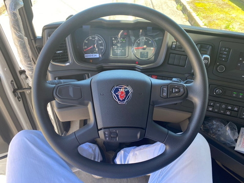 Imagem 10 de 15 de Scania R450 A 6x2 At14 Velocidades Chassi 3,55 M