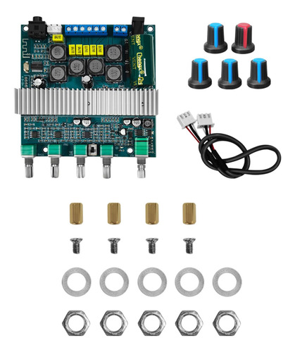Placa Amplificadora Digital Amp High Power 12v 24v Placa